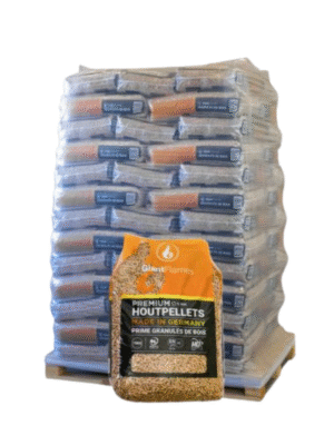 Palette de Granulés de Bois Giant Flames – 65 Sacs x 15 kg (975 kg)