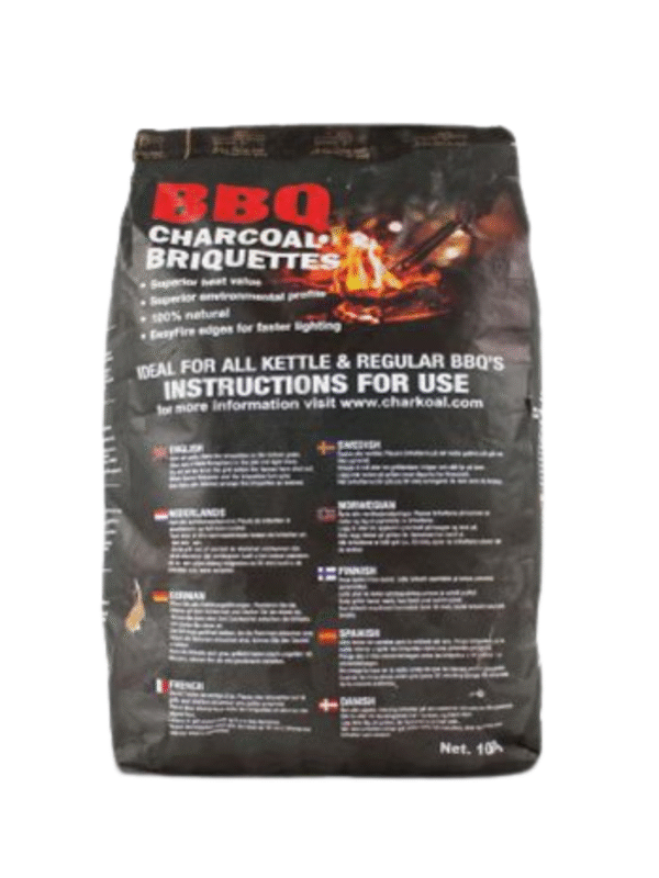 Black Pearl BBQ – Briquettes de noix de coco 25 x 10 kg (250 kg)